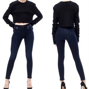 Like New Hudson Kooper High Rise Super Skinny Jeans Size 28P